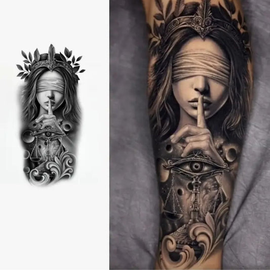 Nordic Medusa – Tatuaż z Mitologii Greckiej i Nordyckiej