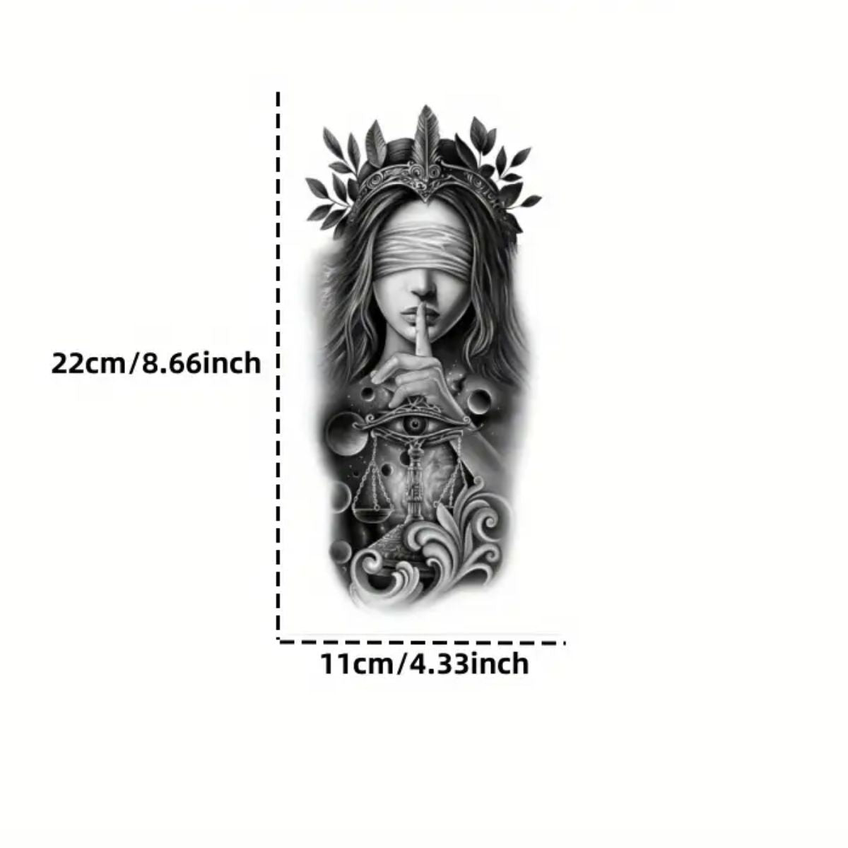 Nordic Medusa – Tatuaż z Mitologii Greckiej i Nordyckiej