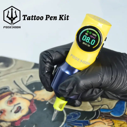 POSEIDON Tattoo Gun Kit – król wśród zestawów do tatuażu!